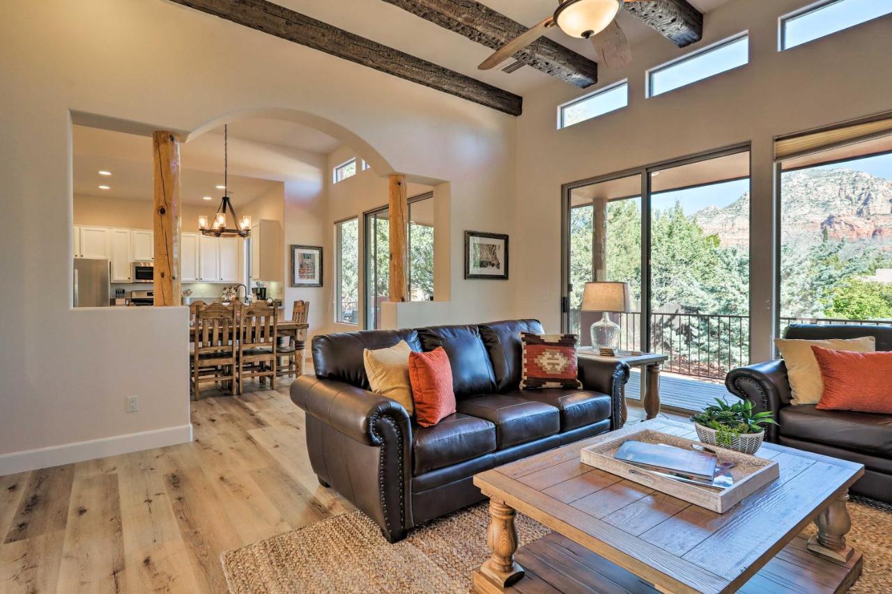 فيلا Luxury Sedona Living Remodeled With Red Rock Views! المظهر الخارجي الصورة